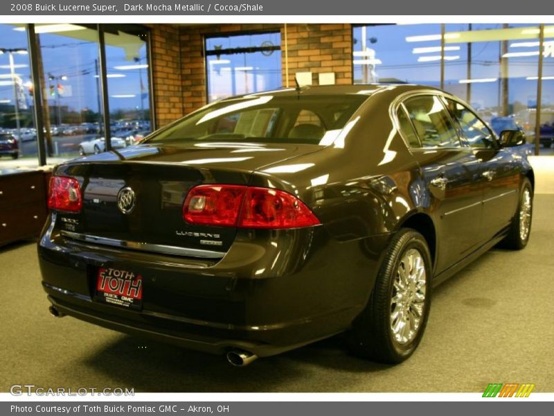 Dark Mocha Metallic / Cocoa/Shale 2008 Buick Lucerne Super