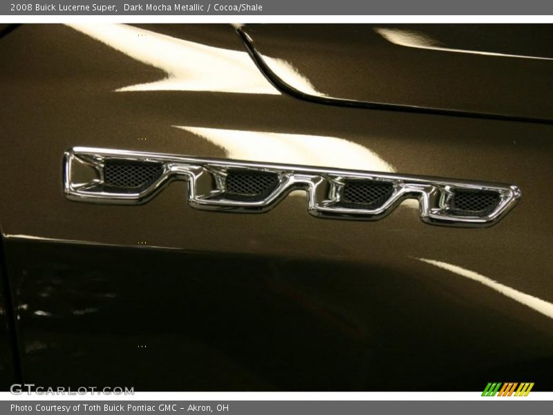 Dark Mocha Metallic / Cocoa/Shale 2008 Buick Lucerne Super