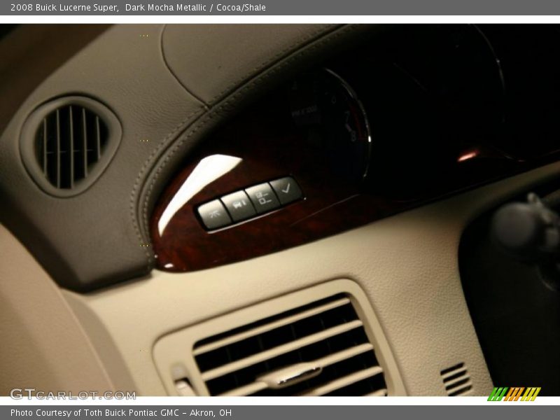 Dark Mocha Metallic / Cocoa/Shale 2008 Buick Lucerne Super