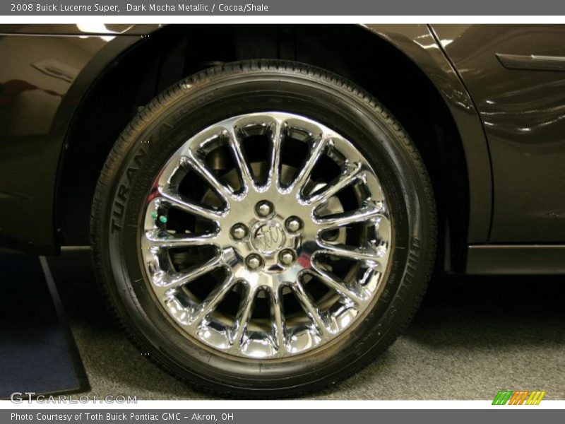 Dark Mocha Metallic / Cocoa/Shale 2008 Buick Lucerne Super