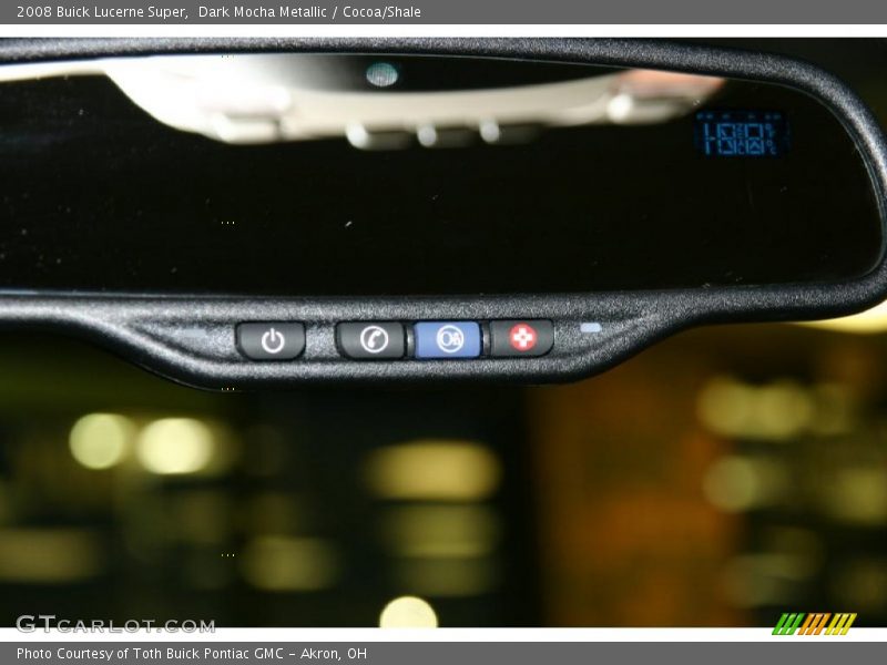 Dark Mocha Metallic / Cocoa/Shale 2008 Buick Lucerne Super