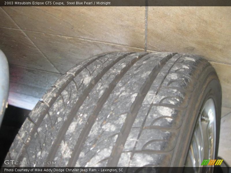 Steel Blue Pearl / Midnight 2003 Mitsubishi Eclipse GTS Coupe
