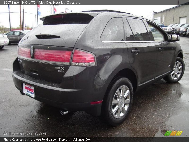 Alloy Grey Metallic / Greystone 2007 Lincoln MKX AWD