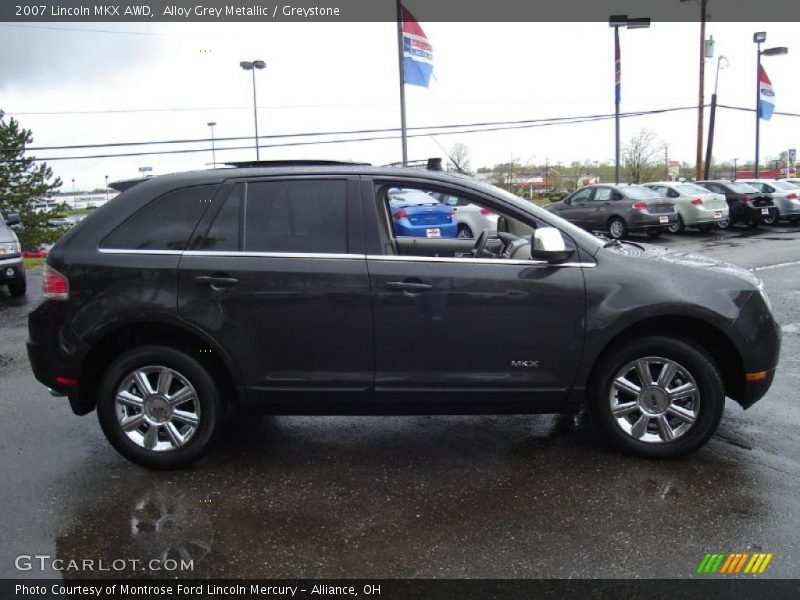 Alloy Grey Metallic / Greystone 2007 Lincoln MKX AWD