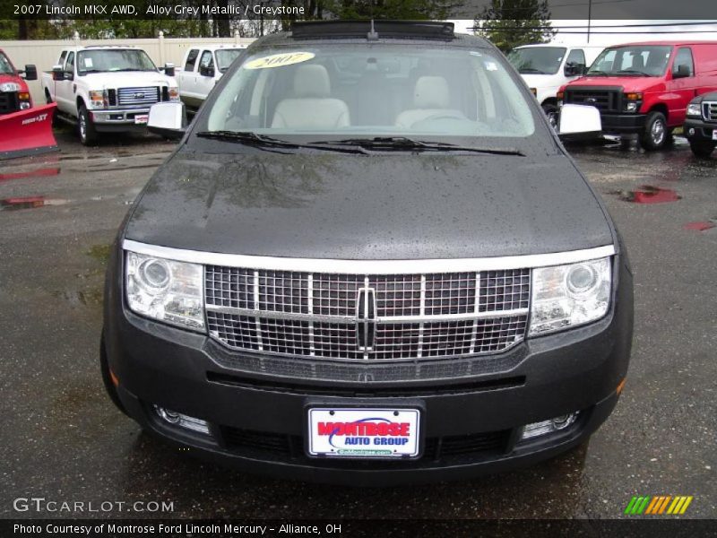 Alloy Grey Metallic / Greystone 2007 Lincoln MKX AWD