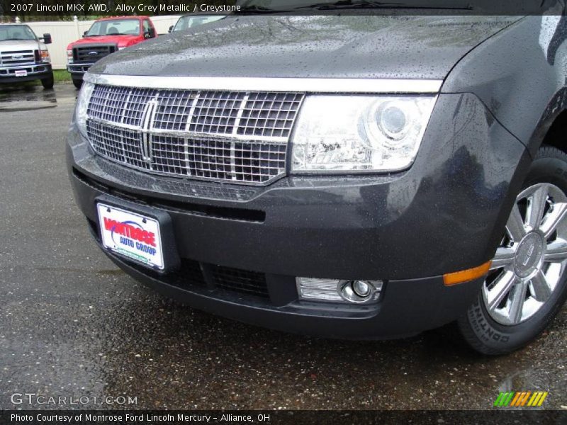 Alloy Grey Metallic / Greystone 2007 Lincoln MKX AWD