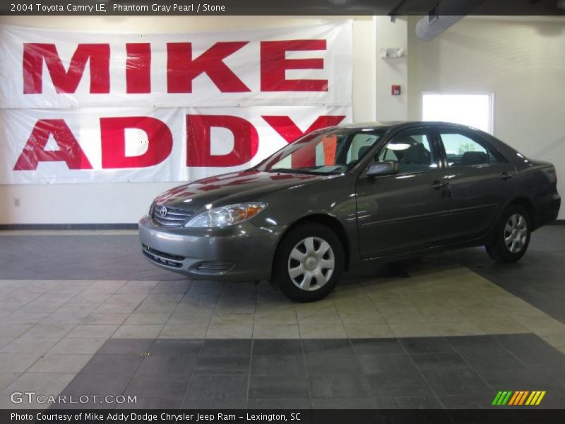 Phantom Gray Pearl / Stone 2004 Toyota Camry LE