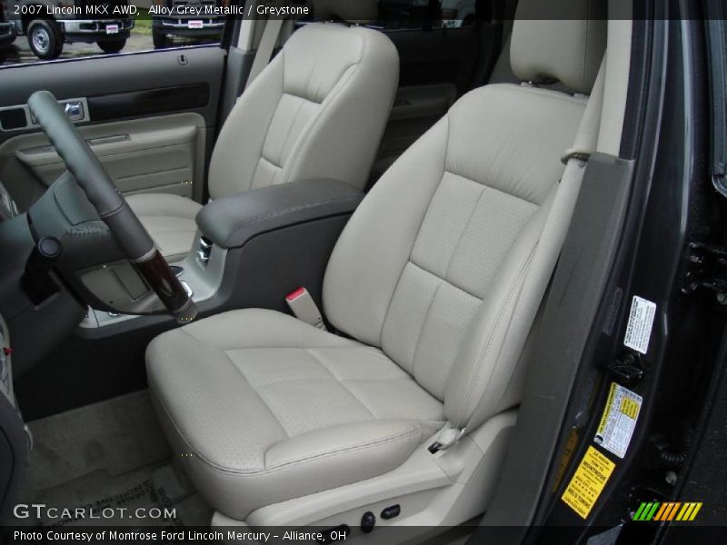 Alloy Grey Metallic / Greystone 2007 Lincoln MKX AWD