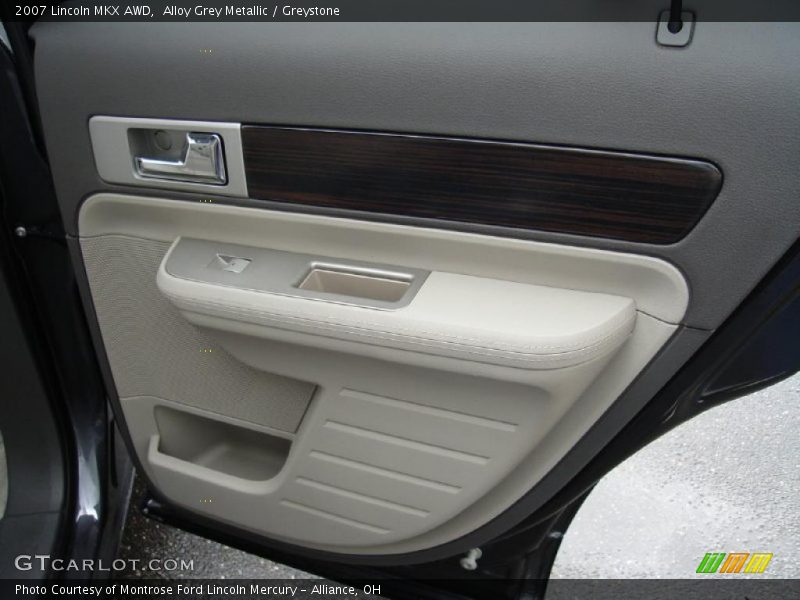 Alloy Grey Metallic / Greystone 2007 Lincoln MKX AWD