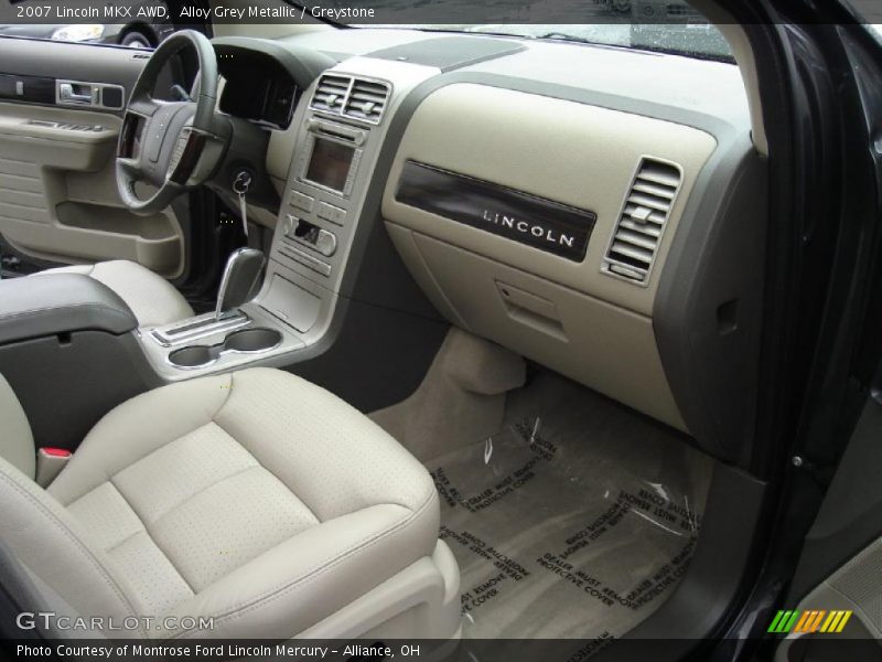 Alloy Grey Metallic / Greystone 2007 Lincoln MKX AWD