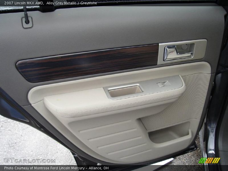 Alloy Grey Metallic / Greystone 2007 Lincoln MKX AWD