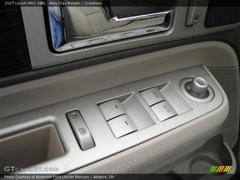 Alloy Grey Metallic / Greystone 2007 Lincoln MKX AWD