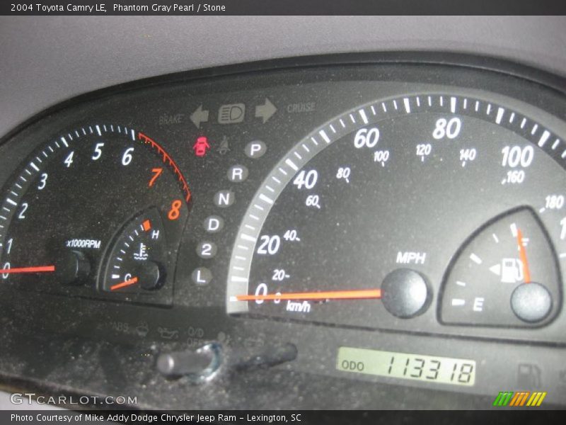 Phantom Gray Pearl / Stone 2004 Toyota Camry LE