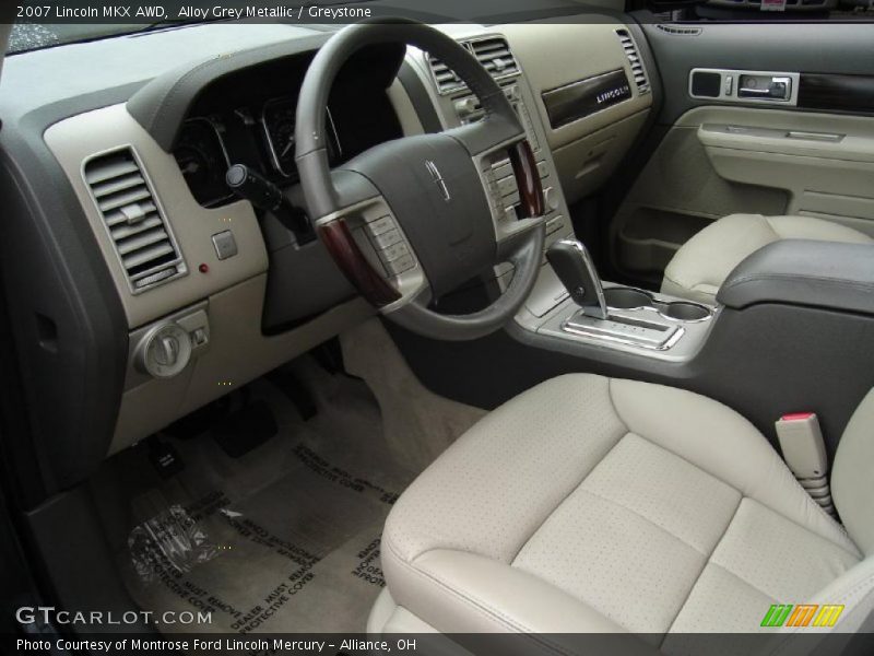 Alloy Grey Metallic / Greystone 2007 Lincoln MKX AWD