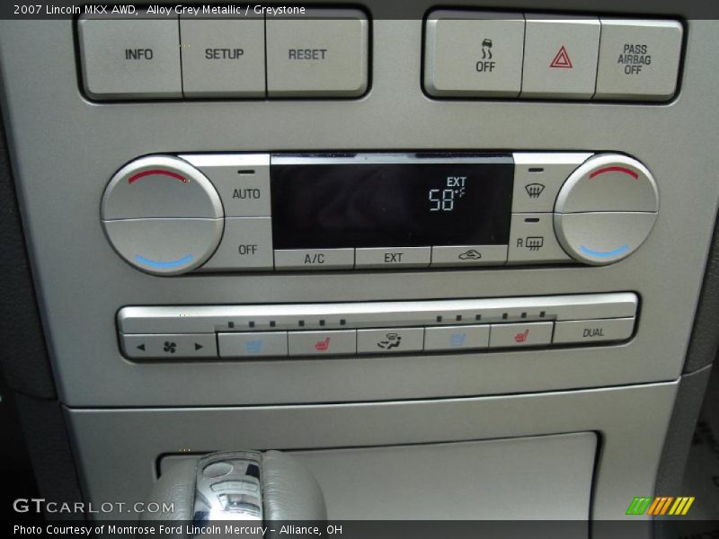 Alloy Grey Metallic / Greystone 2007 Lincoln MKX AWD