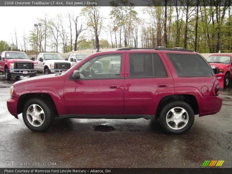 Red Jewel / Ebony 2008 Chevrolet TrailBlazer LT 4x4
