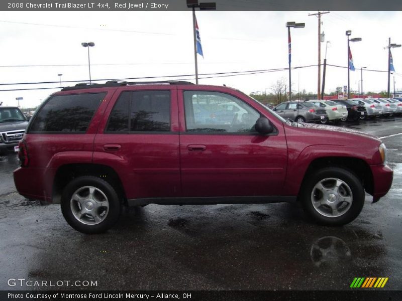 Red Jewel / Ebony 2008 Chevrolet TrailBlazer LT 4x4
