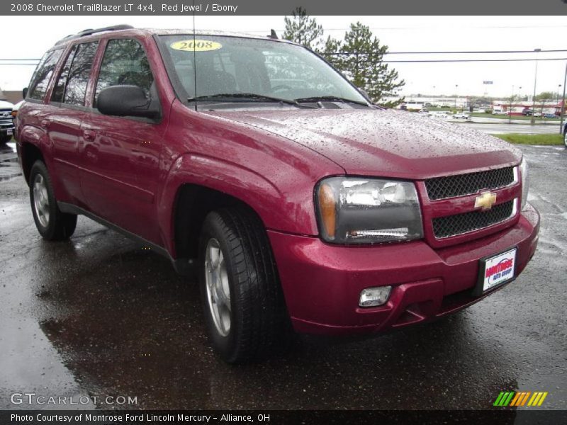 Red Jewel / Ebony 2008 Chevrolet TrailBlazer LT 4x4