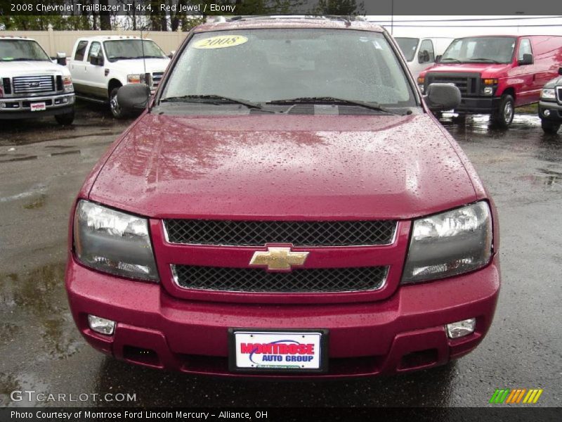 Red Jewel / Ebony 2008 Chevrolet TrailBlazer LT 4x4