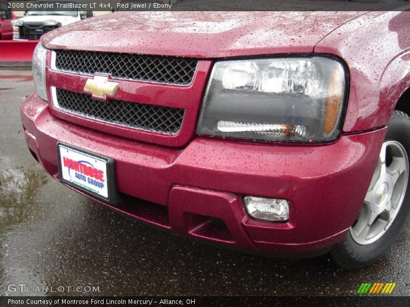 Red Jewel / Ebony 2008 Chevrolet TrailBlazer LT 4x4