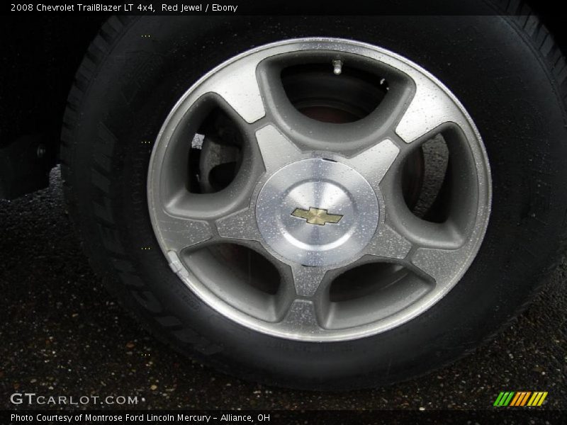 Red Jewel / Ebony 2008 Chevrolet TrailBlazer LT 4x4