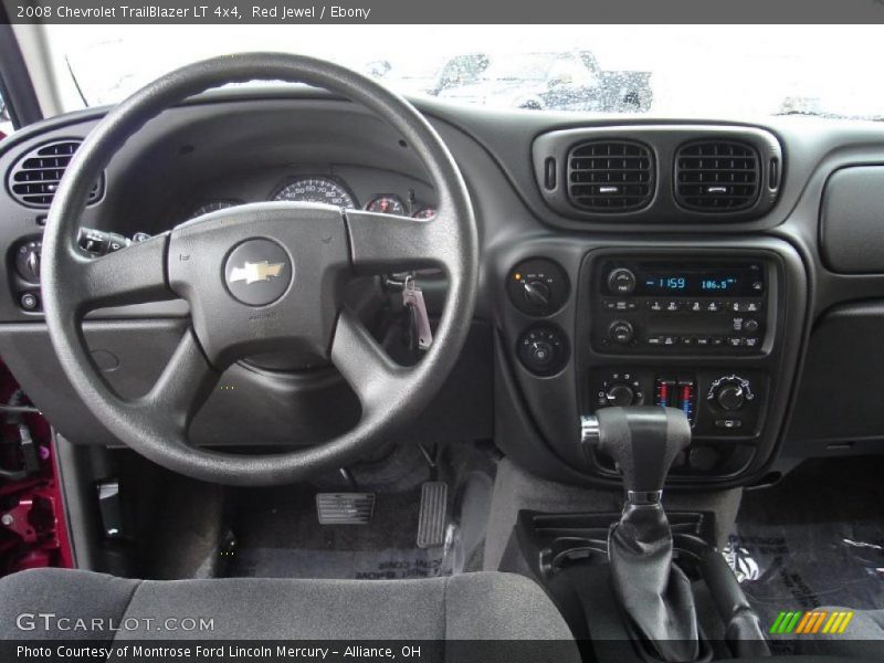 Red Jewel / Ebony 2008 Chevrolet TrailBlazer LT 4x4