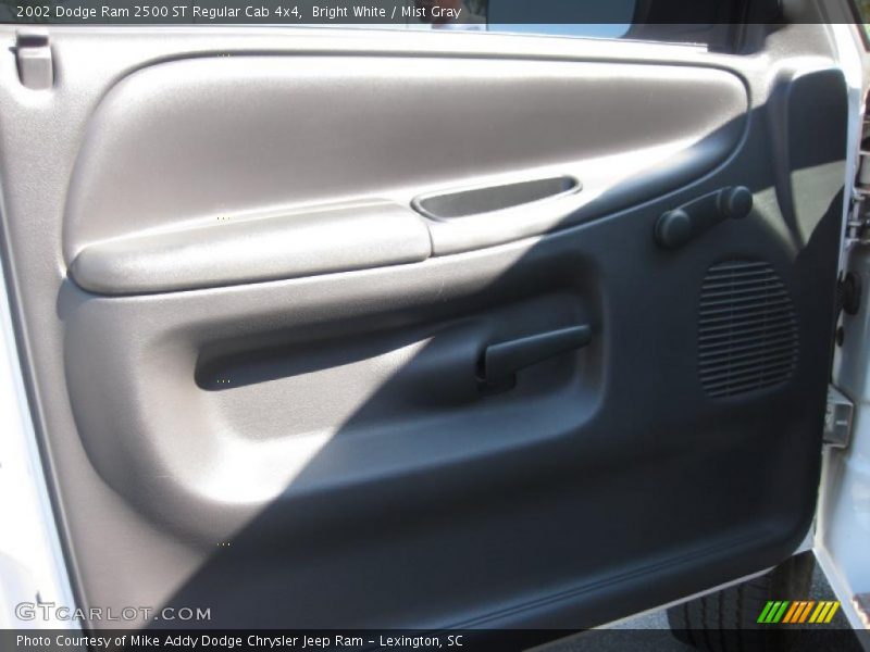 Bright White / Mist Gray 2002 Dodge Ram 2500 ST Regular Cab 4x4