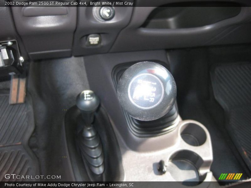 Bright White / Mist Gray 2002 Dodge Ram 2500 ST Regular Cab 4x4