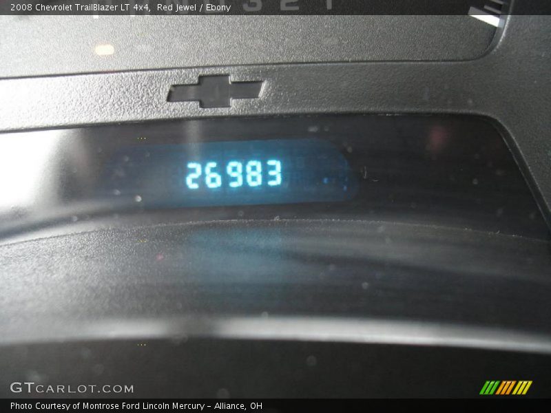 Red Jewel / Ebony 2008 Chevrolet TrailBlazer LT 4x4