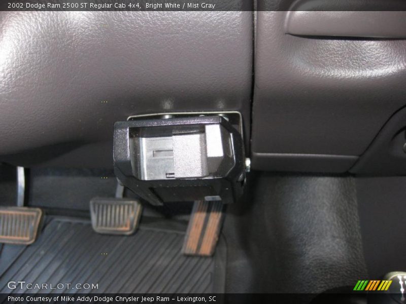 Bright White / Mist Gray 2002 Dodge Ram 2500 ST Regular Cab 4x4