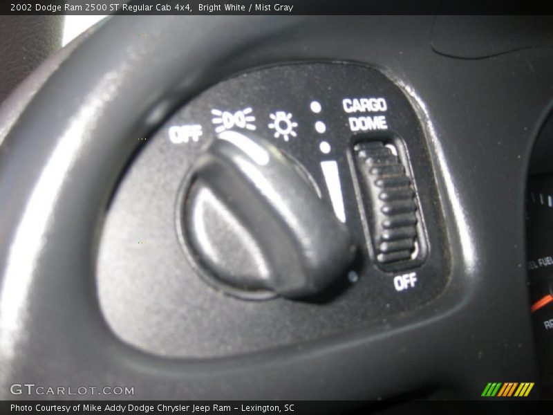 Bright White / Mist Gray 2002 Dodge Ram 2500 ST Regular Cab 4x4