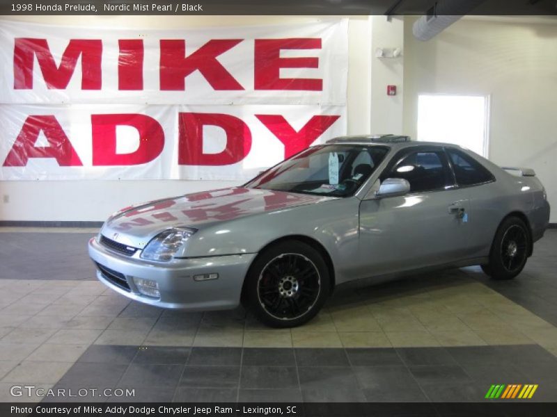 Nordic Mist Pearl / Black 1998 Honda Prelude