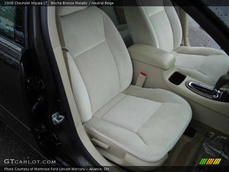 Mocha Bronze Metallic / Neutral Beige 2008 Chevrolet Impala LT