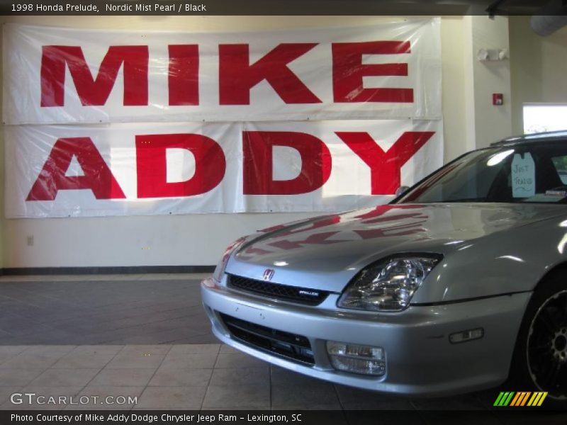 Nordic Mist Pearl / Black 1998 Honda Prelude