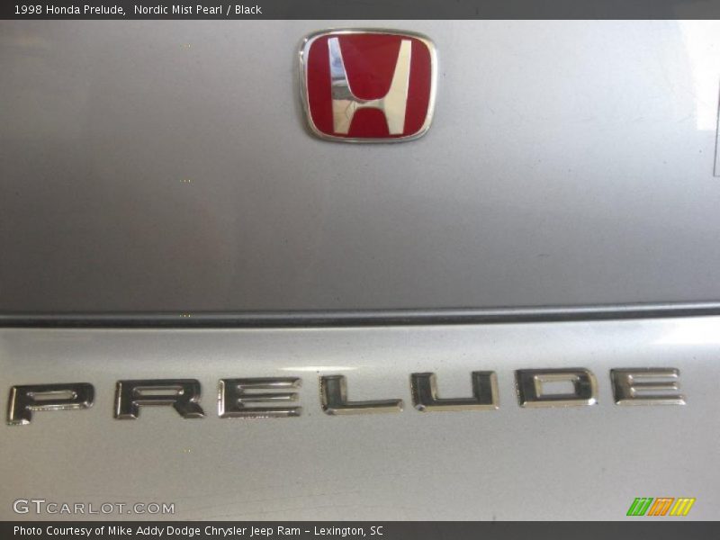 Nordic Mist Pearl / Black 1998 Honda Prelude