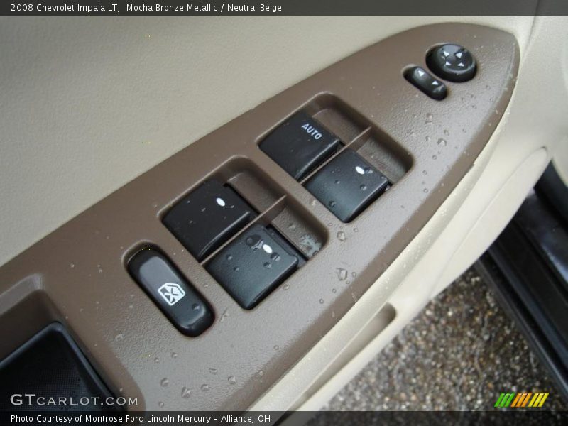 Mocha Bronze Metallic / Neutral Beige 2008 Chevrolet Impala LT