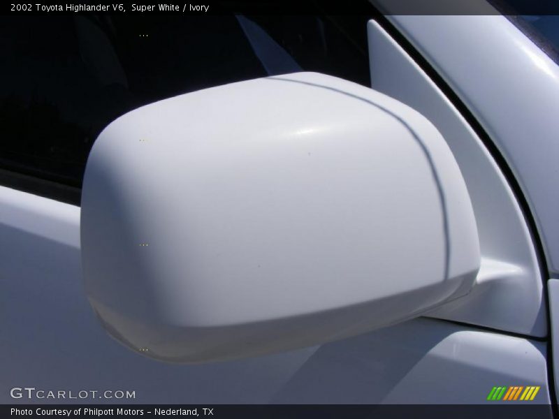 Super White / Ivory 2002 Toyota Highlander V6