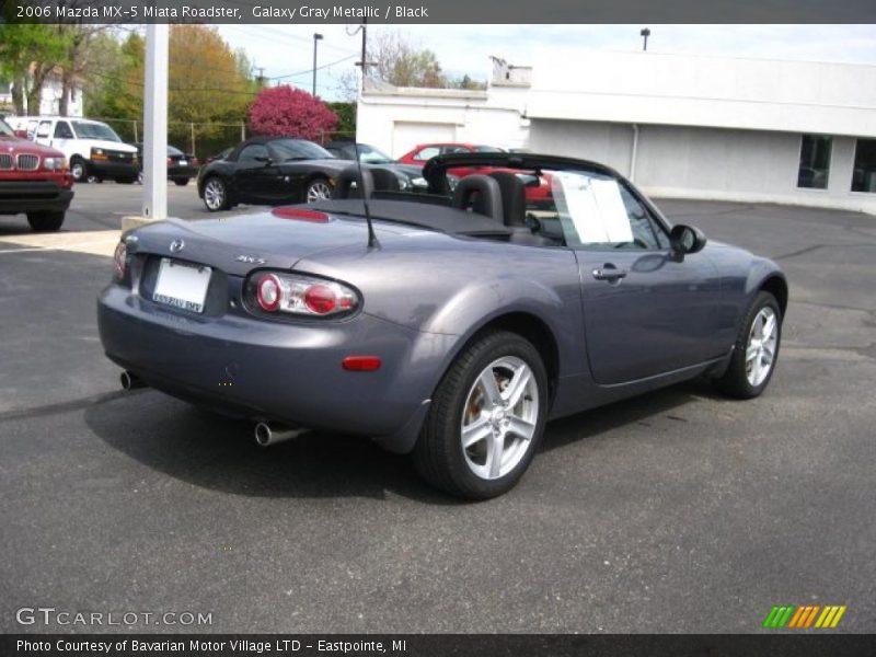 Galaxy Gray Metallic / Black 2006 Mazda MX-5 Miata Roadster