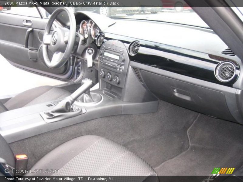 Galaxy Gray Metallic / Black 2006 Mazda MX-5 Miata Roadster