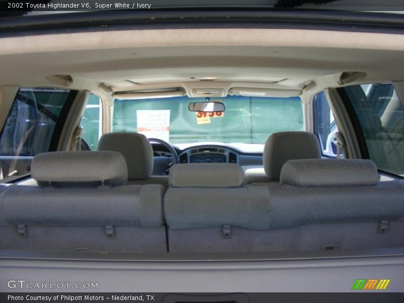 Super White / Ivory 2002 Toyota Highlander V6