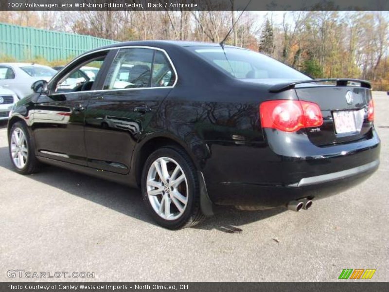 Black / Anthracite 2007 Volkswagen Jetta Wolfsburg Edition Sedan