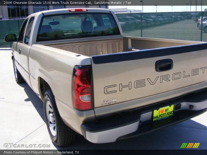 Sandstone Metallic / Tan 2006 Chevrolet Silverado 1500 Work Truck Extended Cab