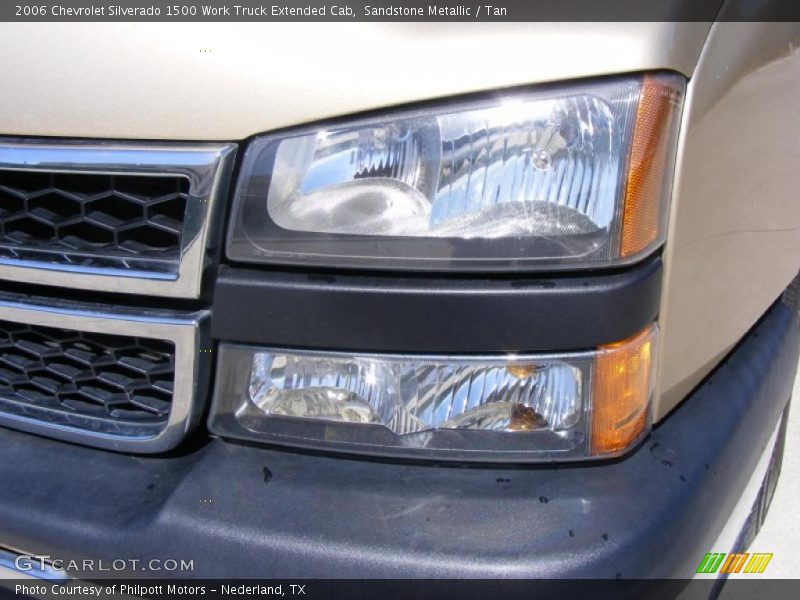 Sandstone Metallic / Tan 2006 Chevrolet Silverado 1500 Work Truck Extended Cab
