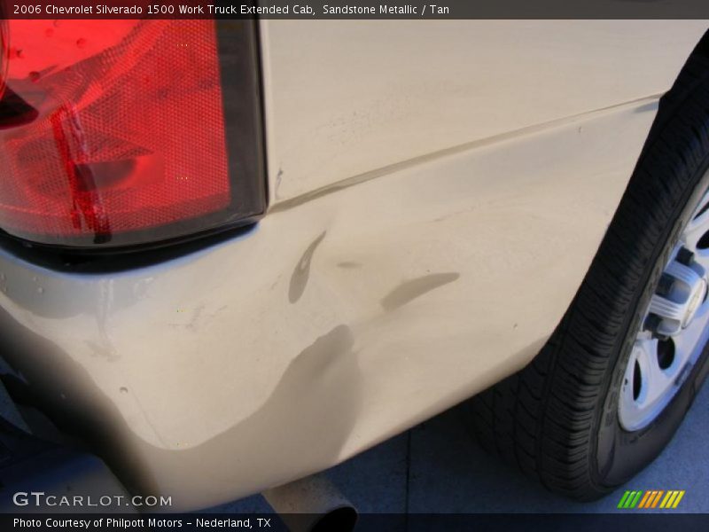 Sandstone Metallic / Tan 2006 Chevrolet Silverado 1500 Work Truck Extended Cab