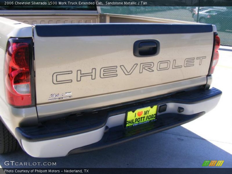 Sandstone Metallic / Tan 2006 Chevrolet Silverado 1500 Work Truck Extended Cab
