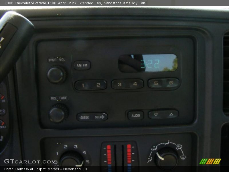 Sandstone Metallic / Tan 2006 Chevrolet Silverado 1500 Work Truck Extended Cab