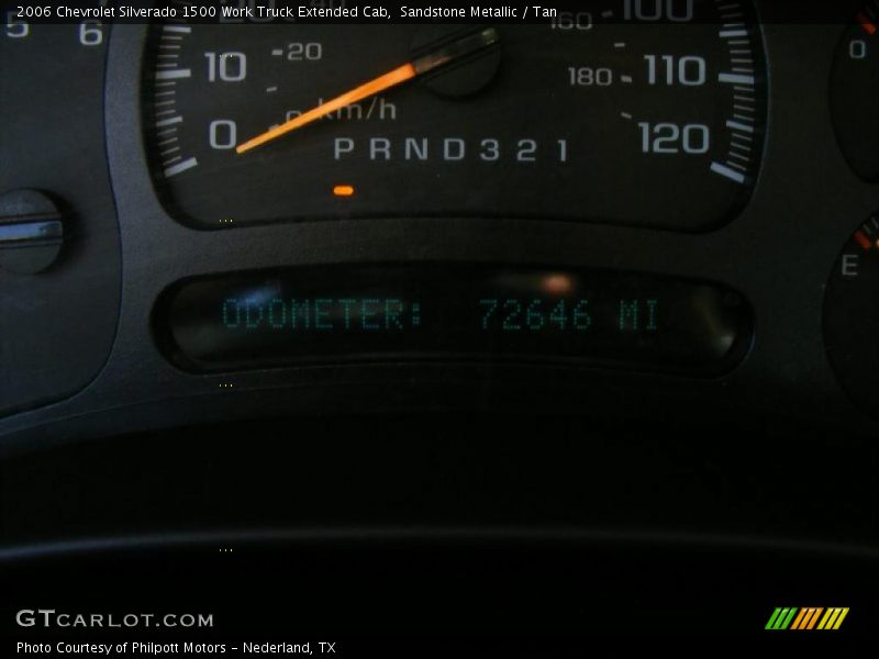 Sandstone Metallic / Tan 2006 Chevrolet Silverado 1500 Work Truck Extended Cab