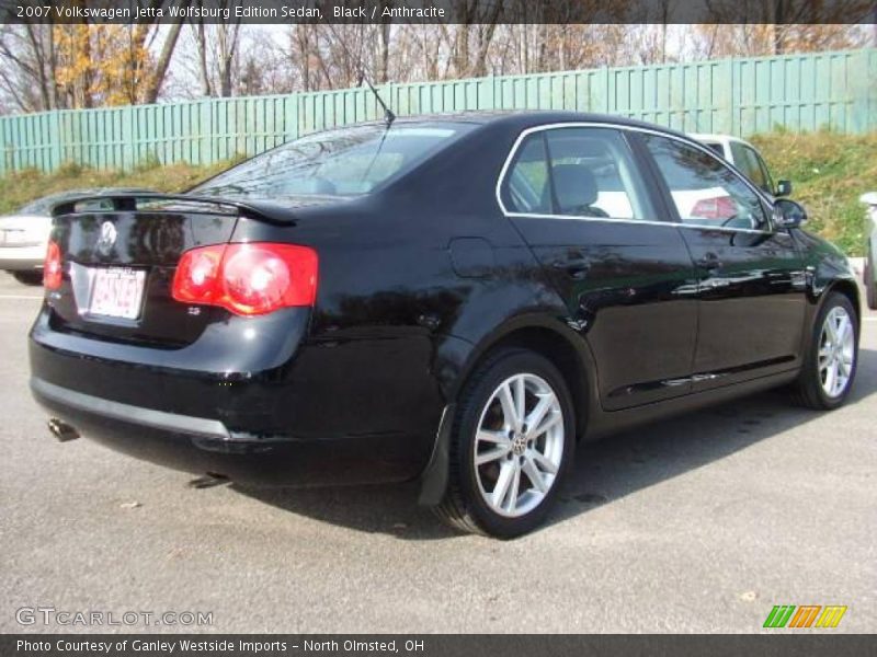 Black / Anthracite 2007 Volkswagen Jetta Wolfsburg Edition Sedan