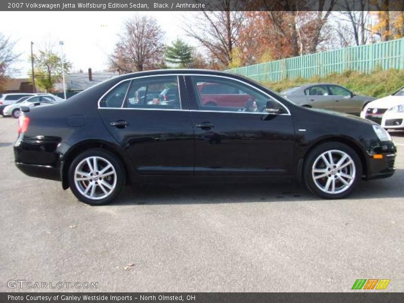 Black / Anthracite 2007 Volkswagen Jetta Wolfsburg Edition Sedan