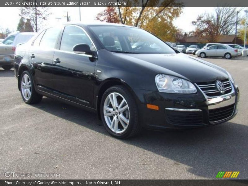 Black / Anthracite 2007 Volkswagen Jetta Wolfsburg Edition Sedan